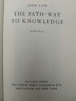 Seller image for The Path-Way To Knowledge for sale by Kennys Bookshop and Art Galleries Ltd.