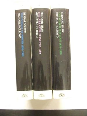 Bernard Shaw: 1 - The Search for Love; 2 - The Pursuit of Power; 3 - The Lure of Fantasy. (3 larg...