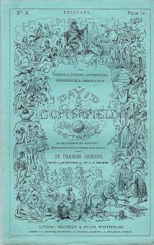 Bild des Verkufers fr Personal History of David Copperfield With Illustrations by H.K. Browne zum Verkauf von Magnum Opus Rare Books