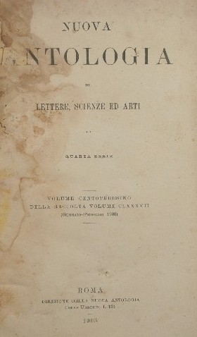 Nuova antologia. 1903