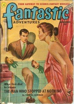 Seller image for FANTASTIC ADVENTURES: November, Nov. 1951 for sale by Books from the Crypt