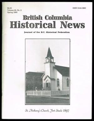 British Columbia Historical News: Summer, 1992