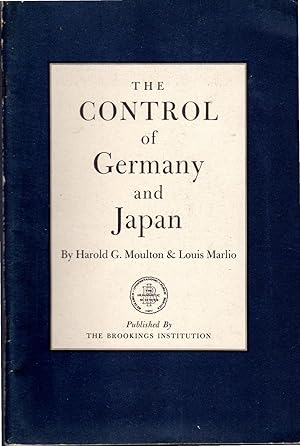 Bild des Verkufers fr The Control of Germany and Japan zum Verkauf von Dorley House Books, Inc.
