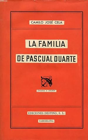 Bild des Verkufers fr LA FAMILIA DE PASCUAL DUARTE zum Verkauf von Le-Livre