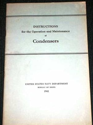 Instructions for the Operation and Maintenance of Condensers