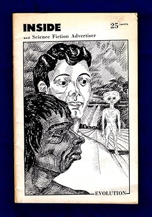 Seller image for Inside And Science Fiction Advertiser / November, 1954. Cover by Cindy (Smith) , illustrating story "Evolution" within. Vintage Science Fiction and Fantasy Fanzine. for sale by Singularity Rare & Fine