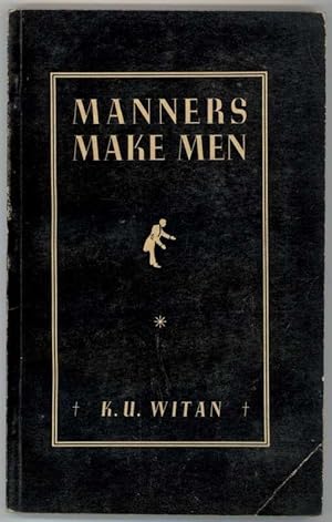 Imagen del vendedor de MANNERS MAKE MEN a la venta por Windy Hill Books