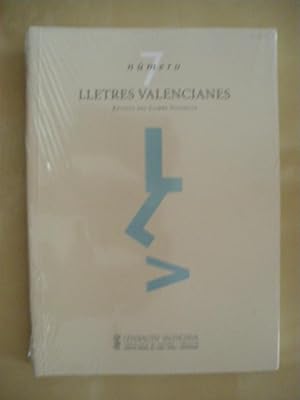 Imagen del vendedor de LLETRES VALENCIANES. N7. REVISTA DEL LLIBRE VALENCI a la venta por LIBRERIA TORMOS