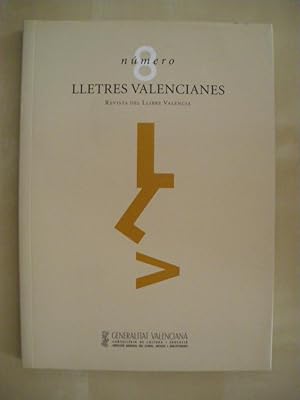 Seller image for LLETRES VALENCIANES. N8. REVISTA DEL LLIBRE VALENCI for sale by LIBRERIA TORMOS