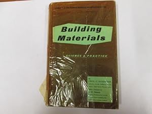 Bild des Verkufers fr Building materials: Science and practice (Modern building construction series;vol.1) zum Verkauf von Goldstone Rare Books