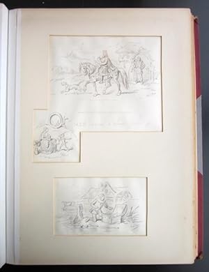 An Album of Twenty-Five Original Drawings by Hablot K. Browne ("Phiz")