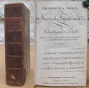 Seller image for Grammatica Graeca. Grekiska Sprklran. for sale by Antiquaria Bok & Bildantikvariat AB