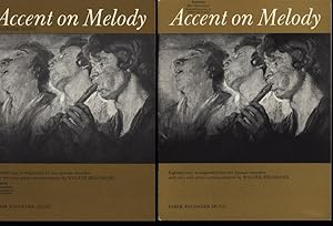 Accent on Melody. Eighteen easy arrangements for two descant recorders with very easy piano accom...