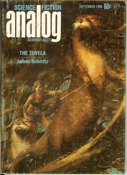 Seller image for ANALOG Science Fiction / Science Fact: September, Sept. 1968 for sale by Books from the Crypt