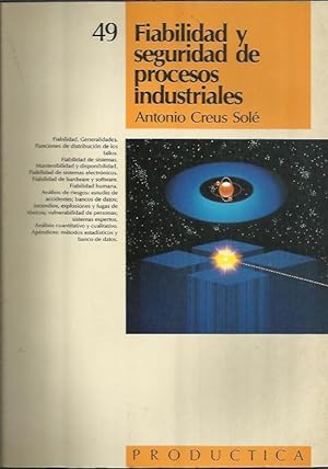 Bild des Verkufers fr Fiabilidad y seguridad de procesos industriales 49 zum Verkauf von Livro Ibero Americano Ltda