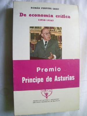 DE ECONOMÍA CRÍTICA (1930-1936)