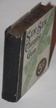 [Faux Book] Sen-Sen Chewing Gum Box. "Dainty Morsels". Sen-Sen Library Edition.
