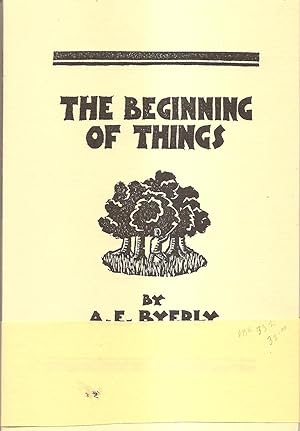 The Beginning of Things