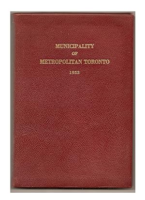 Municipality of Metropolitan Toronto 1953