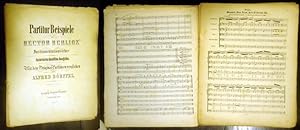 Partitur-Beispiele zu Hector Berlioz Instrumentationslehre. Autorisierte deutsche Ausgabe. Mit de...