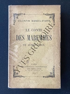 Image du vendeur pour LE CONTE DES MAREMMES ET AUTRES LIEUX mis en vente par Yves Grgoire