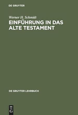 Bild des Verkufers fr Einfhrung in das Alte Testament zum Verkauf von AHA-BUCH GmbH