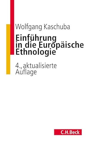 Bild des Verkufers fr Einfhrung in die Europische Ethnologie zum Verkauf von AHA-BUCH GmbH