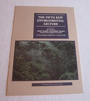 Seller image for Fifth Kew Environmental Lecture for sale by Dandy Lion Editions