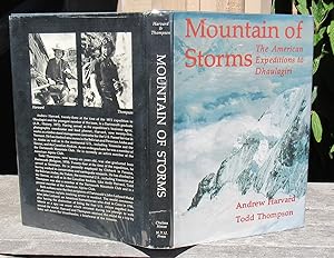 Bild des Verkufers fr Mountain Of Storms. American Expeditions To Dhaulagiri 1969 & 1973 -- SIGNED By Summiter Roskelley zum Verkauf von JP MOUNTAIN BOOKS