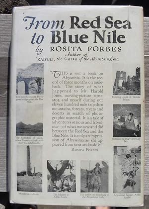 From Red Sea To Blue Nile Abyssinian Adventure - WITH Rare Dust Jacket