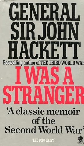 Imagen del vendedor de I WAS A STRANGER a la venta por Le-Livre