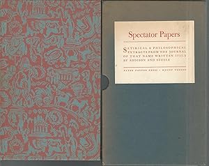 Seller image for The Spectator:Satirical & Philosophical Extracts From the Journal of That Name Written 1711-5 for sale by Dorley House Books, Inc.