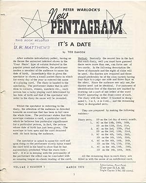 Peter Warlock's The New Pentagram, 7 Volumes