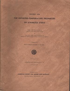 Report on the Elevated-Temperature Properties of Stainless Steels