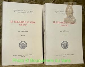 Bild des Verkufers fr Le Pergamene di Sezze (1181-1347). Parte I e II."Codice Diplomatico di Roma e della Regione Romana - 5." zum Verkauf von Bouquinerie du Varis