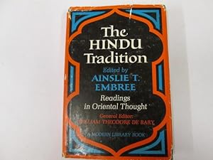 Image du vendeur pour The Hindu Tradition (Readings in oriental thought) mis en vente par Goldstone Rare Books