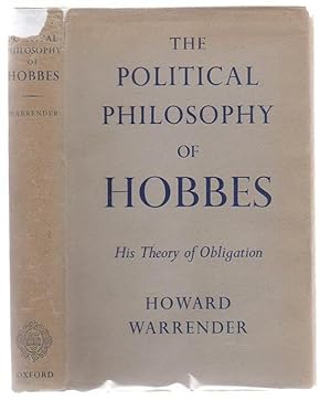 Seller image for The Political Philosophy Of Hobbes His Theory Of Obligation for sale by Renaissance Books, ANZAAB / ILAB