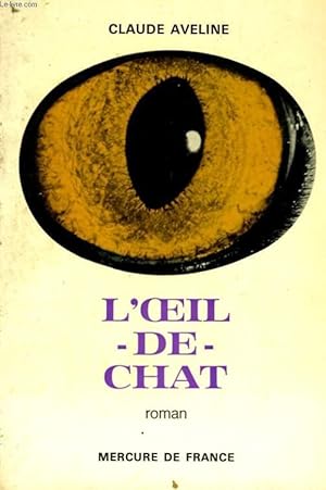 Imagen del vendedor de L'OEIL-DE-CHAT a la venta por Le-Livre