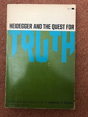 Bild des Verkufers fr Heidegger and the quest for truth zum Verkauf von PlanetderBuecher