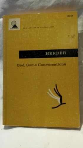 God, Some Conversations A translation, with a Critical Introduction and Notes, by Frederick H. Bu...