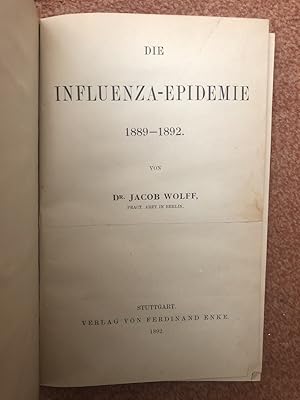 Die Influenza-Epidemie 1889-1892