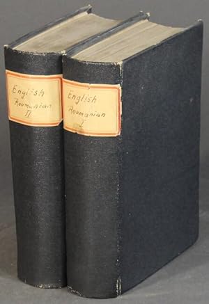 Seller image for Dictionar Englez-Roman. Opera tiparita cu cheltuiala statului for sale by Rulon-Miller Books (ABAA / ILAB)