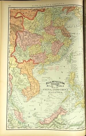 Rand, McNally & Co.'s indexed atlas of the world.containing large scale maps of every country and...