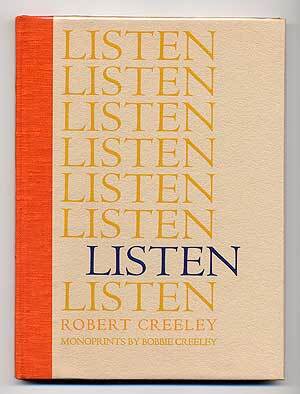 Seller image for Listen for sale by Between the Covers-Rare Books, Inc. ABAA
