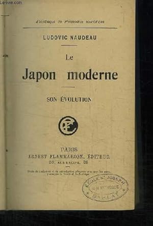 Seller image for Le Japon moderne. Son volution for sale by Le-Livre