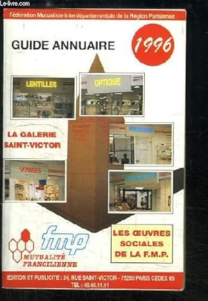 Seller image for Guide Annuaire 1996 for sale by Le-Livre