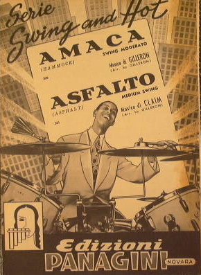 Bild des Verkufers fr Amaca ( swing moderato ) - Asfalto ( medium swing ) zum Verkauf von Antica Libreria di Bugliarello Bruno S.A.S.
