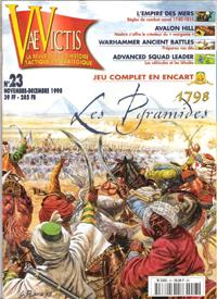 Image du vendeur pour Vae Victis : La Revue Du Jeu D'histoire Tactique et Stratgique n 23 : Novembre-dcembre 1998 - Les Pyramides - 1798 . mis en vente par Au vert paradis du livre