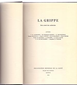 Bild des Verkufers fr LA GRIPE - EAT ACTUEL DES RECHERCHES - zum Verkauf von Libreria 7 Soles