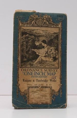 Imagen del vendedor de Ordnance Survey One-Inch Map. Fifth Edition. Reigate & Tunbridge Wells. Sheet 125. a la venta por Island Books